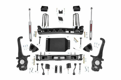 Fits Nissan Titan 2WD/4WD (2004-2015) 4 Inch Lift Kit; 874.2