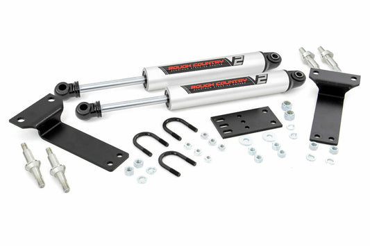 Fits Ford Excursion(00-05) V2 Steering Stabilizer Dual 2-8" Lift 8749070