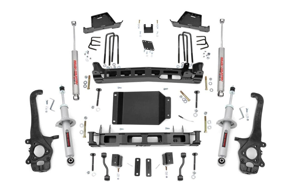 Fits Nissan Titan 2WD/4WD (2004-2015) 6 Inch Lift Kit; N3 Struts; 875.23