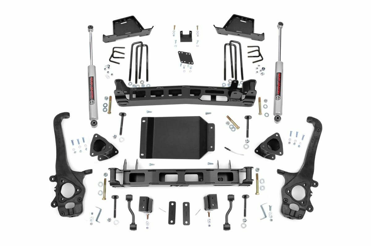 Fits Nissan Titan 2WD/4WD (2004-2015) 6 Inch Lift Kit; 875.2