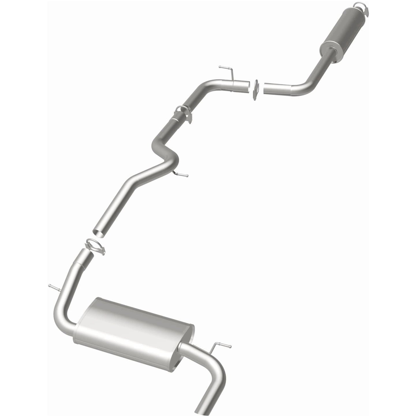 2012-2017 Ford Focus Direct-Fit Replacement Exhaust System 106-0593