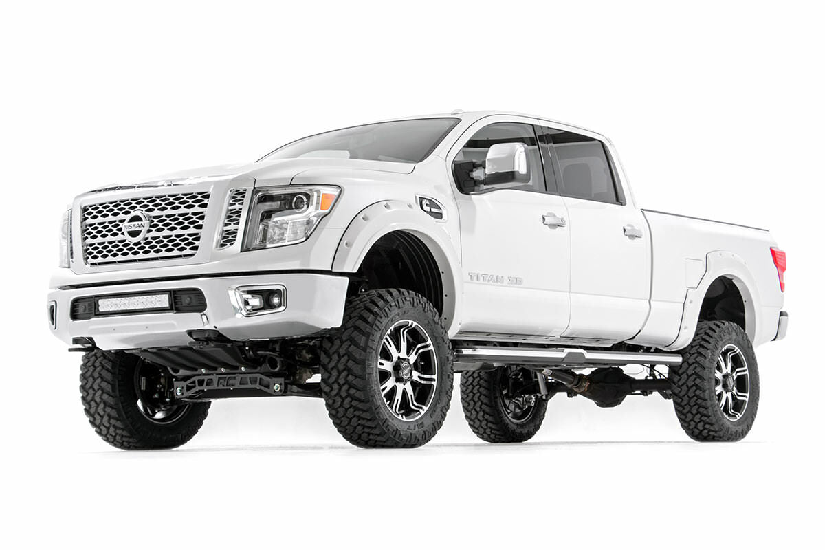 Fits Nissan Titan XD 4WD (2016-2024) 6 Inch Lift Kit; 87730