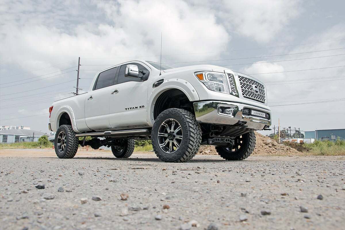 Fits Nissan Titan XD 4WD (2016-2024) 6 Inch Lift Kit; 87730