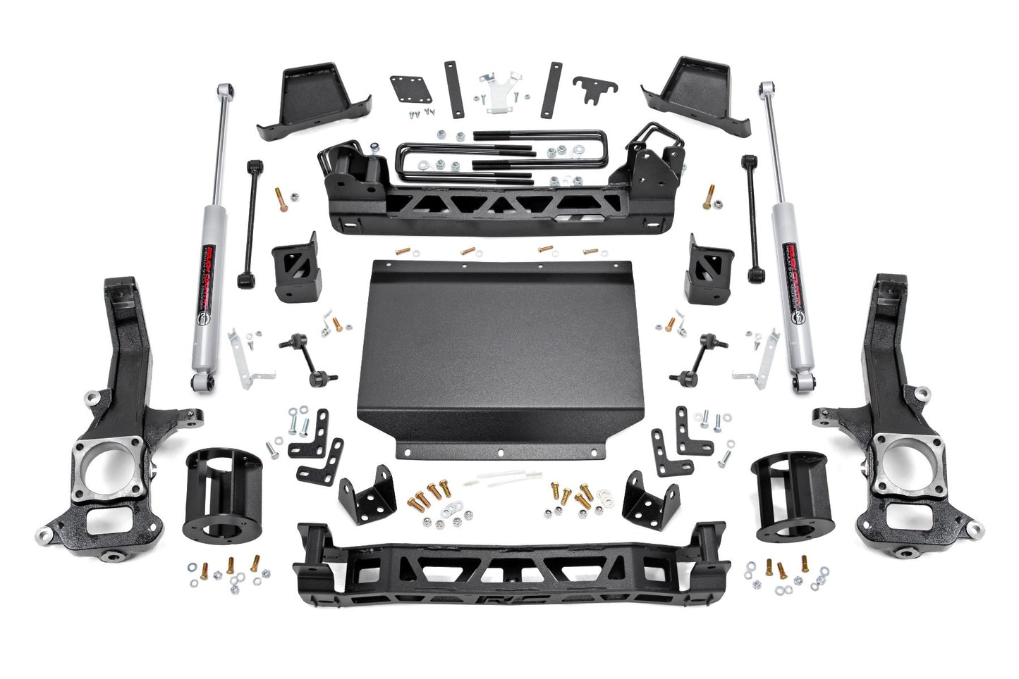 Fits Nissan Titan XD 4WD (2016-2024) 6 Inch Lift Kit; 87730