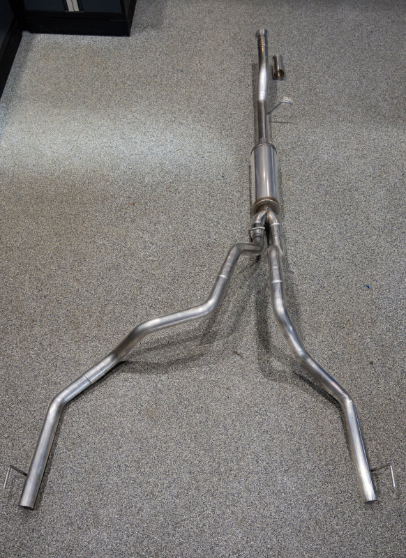 2021-2024 Chevrolet Suburban High Country 3" Cat Back, 2.5" Dual Rear-S50593CF - Cat Back Exhaust Car Part People