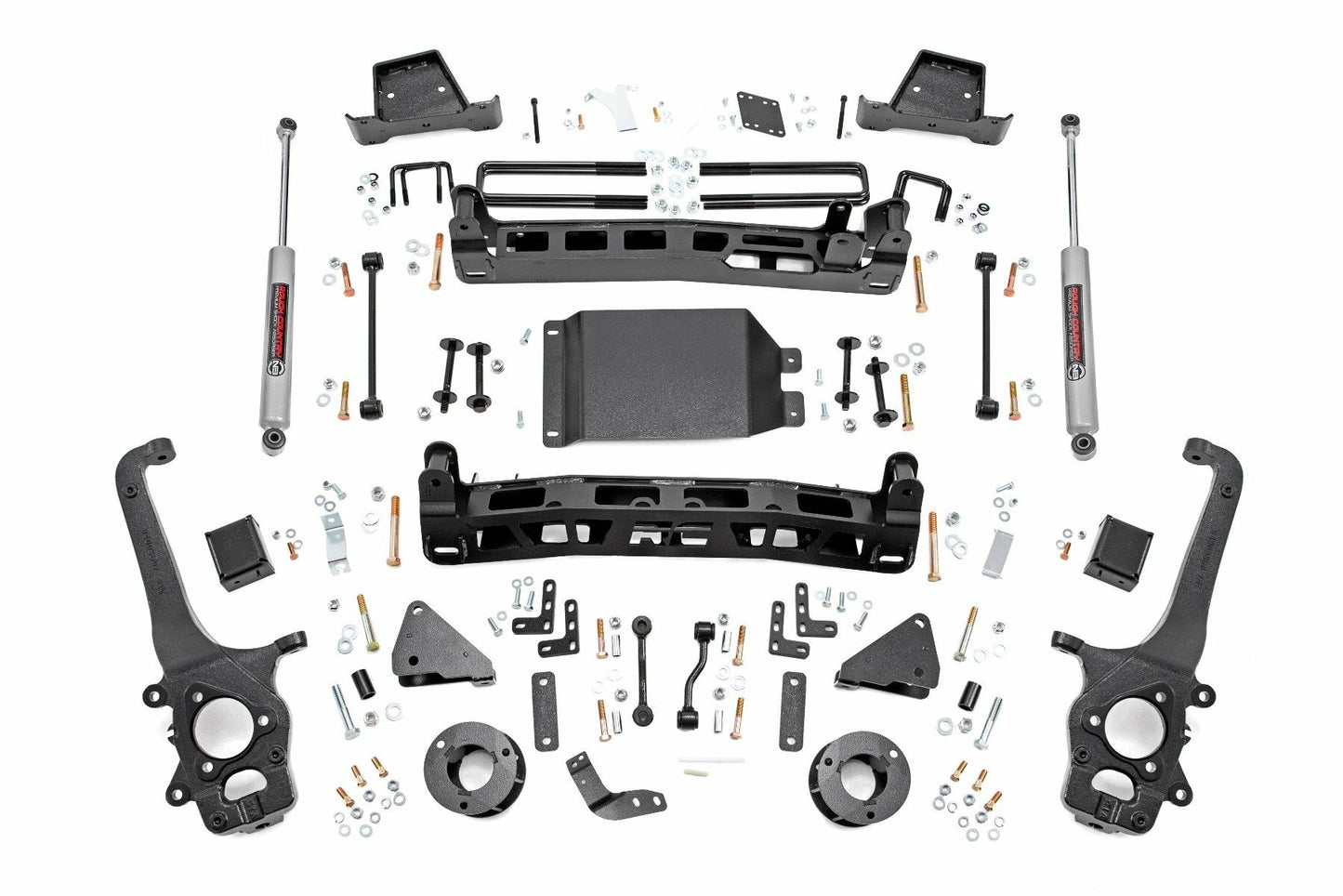 Fits Nissan Titan 4WD (2017-2024) 6 Inch Lift Kit; 87820A