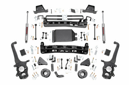 Fits Nissan Titan 4WD (2017-2024) 6 Inch Lift Kit; 87820A