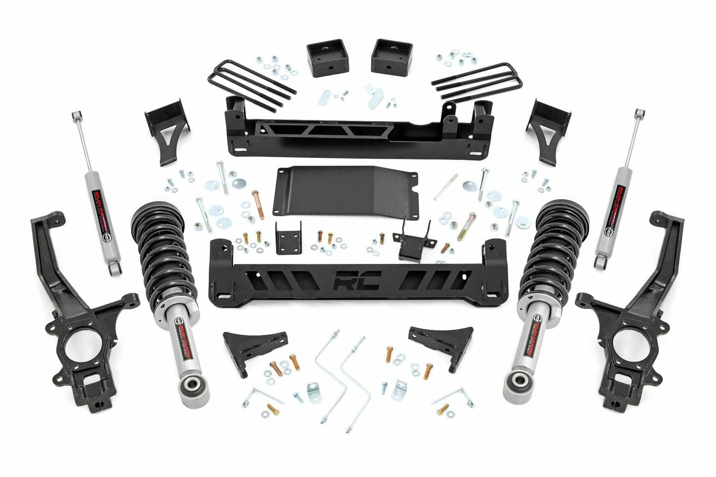 Fits Nissan Frontier 2WD/4WD (2005-2021) 6 Inch Lift Kit; N3 Struts; 87932