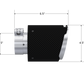 Tip; 4.5" OD Out; 2.5" ID; 6.5" Length; Angle Cut; Dual Wall; Carbon T5191CF - Exhaust Tips Car Part People