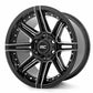 Rough Country 88 Series Wheel; One-Piece; Gloss Black; 17x9; 6x5.5 +0mm 88170012
