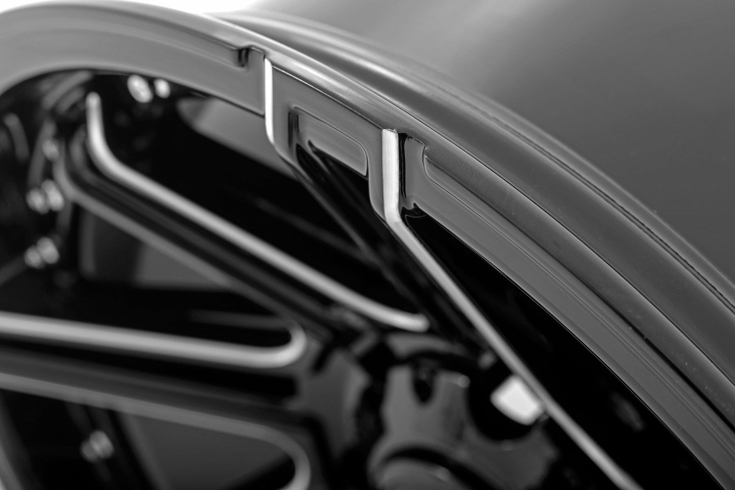 Rough Country 88 Series Wheel; One-Piece; Gloss Black; 17x9; 6x5.5 +0mm 88170012