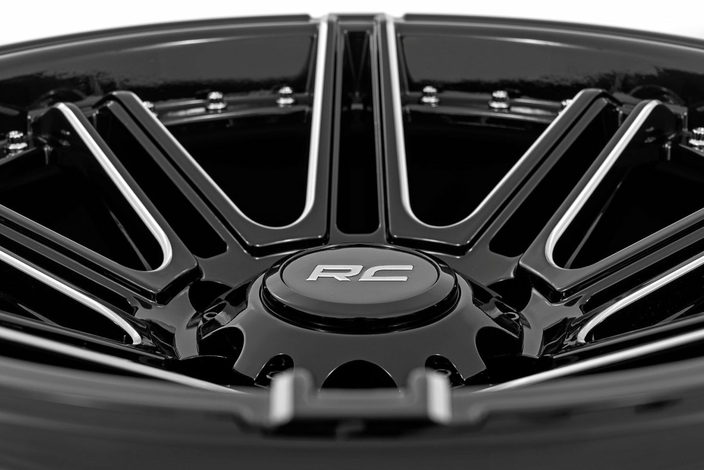 Rough Country 88 Series Wheel; One-Piece; Gloss Black; 17x9; 6x5.5 +0mm 88170012