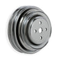 Mr. Gasket Chrome Water Pump Pulley - Triple Groove - 8829