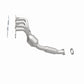 Catalytic Converter with Integrated Exhaust Manifold for HM Grade Federal / EPA Compliant Direct-Fit Manifold Catalytic