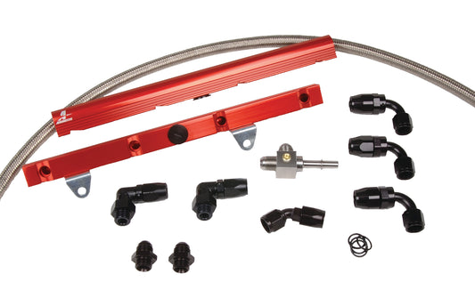 Fuel Injection Fuel Rail Kit EFI Fuel Rail Vehicle Specific Fit Aeromotive 14128-BGPL