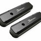 Sniper Fabricated Aluminum Valve Cover - Chrysler Small Block - Black - 890003B