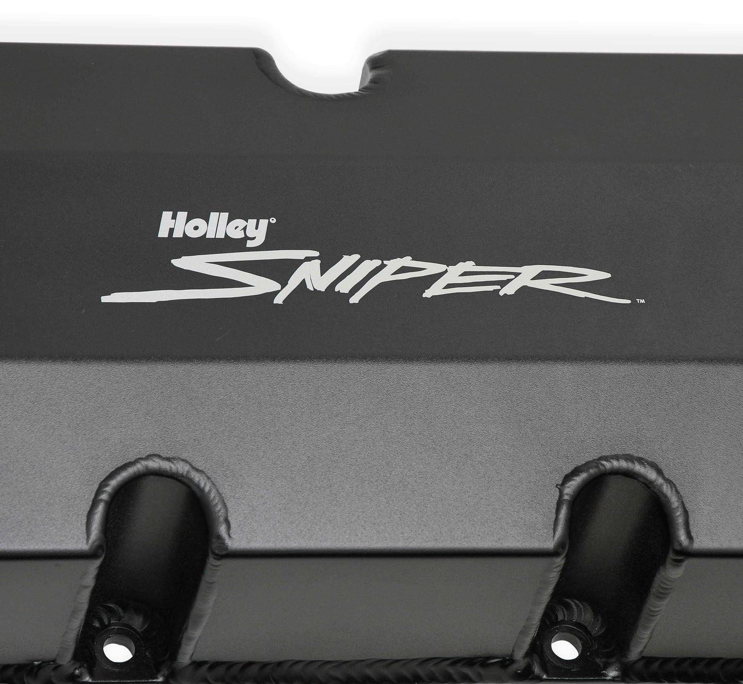 Sniper Alloy Valve Cover w/Baffle for 65-00 Chevy BigBlock 396-454 Black 890004B