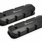 Sniper Alloy Valve Cover w/Baffle for 65-00 Chevy BigBlock 396-454 Black 890004B