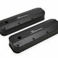 Sniper Fabricated Aluminum Valve Cover - Ford Big Block - Black Finish - 890007B