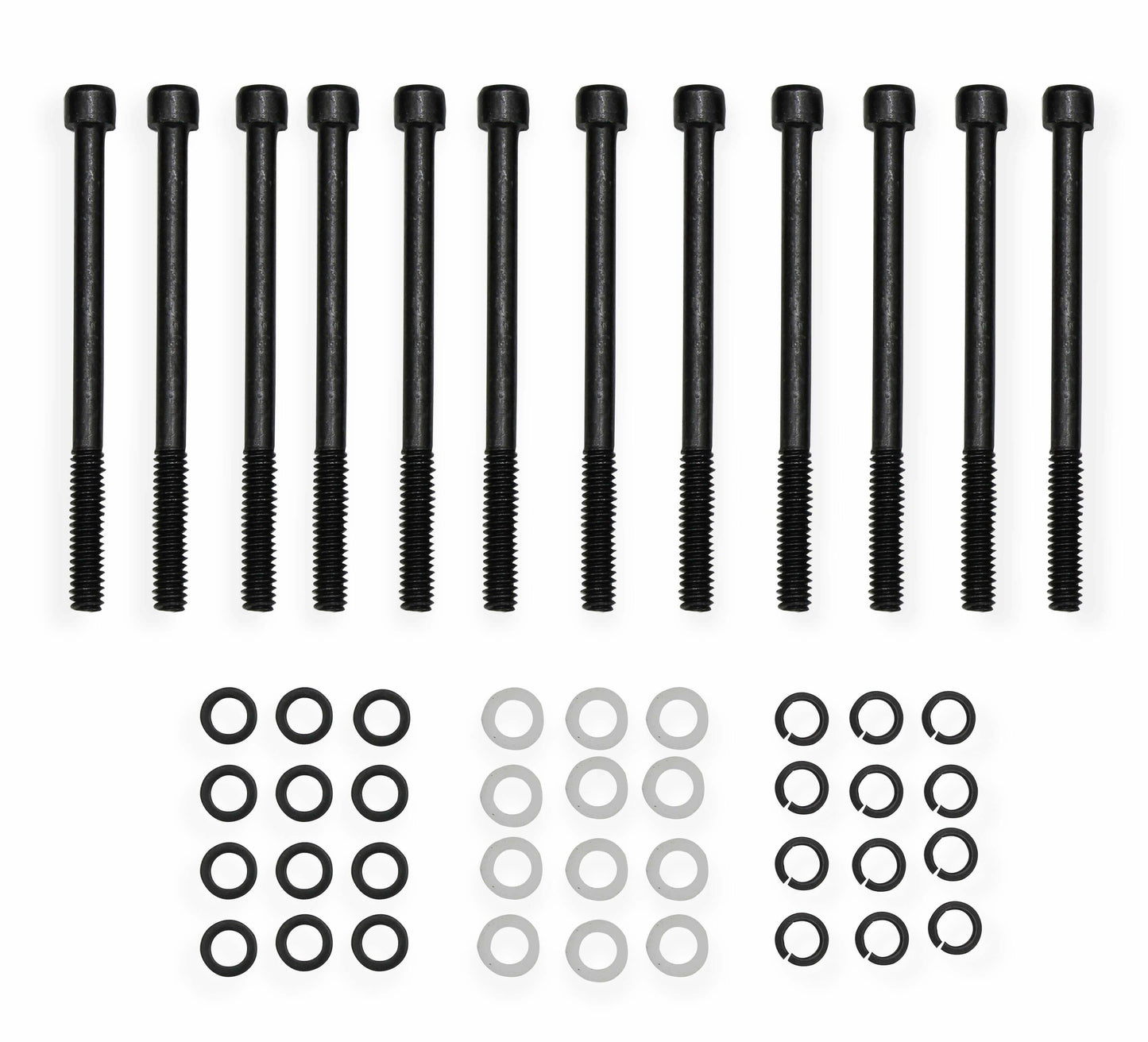 Sniper Fabricated Aluminum Valve Cover - Ford Big Block - Black Finish - 890007B