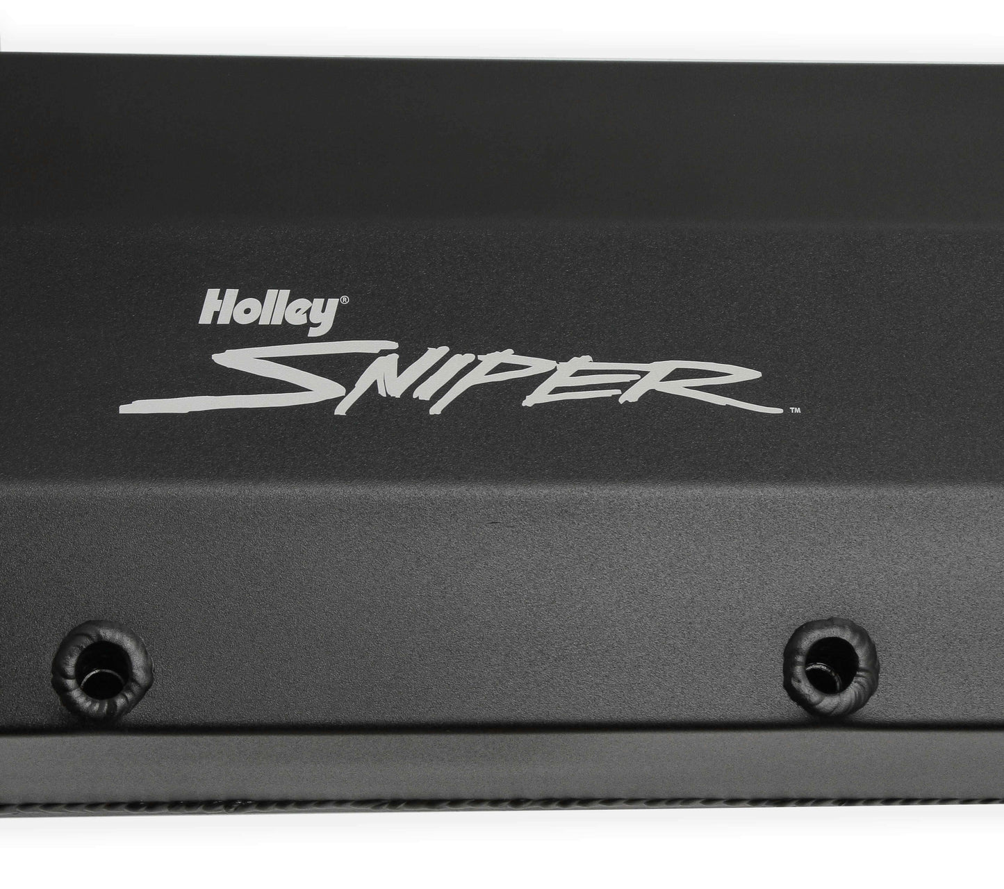 Sniper Fabricated Aluminum Valve Cover - Ford Big Block - Black Finish - 890007B