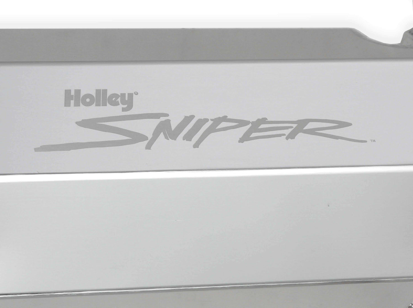 Sniper Fabricated Aluminum Valve Cover - Chevy Small Block - Natural - 890010