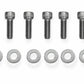 Sniper Fabricated Aluminum Valve Cover - Chevy Small Block - Natural - 890010