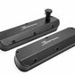 Sniper Fabricated Aluminum Valve Cover - Ford Small Block - Black Finish 890013B