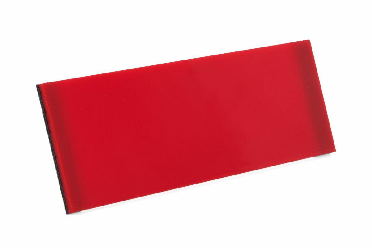 Crossmember Acrylic Accent; Red 89100