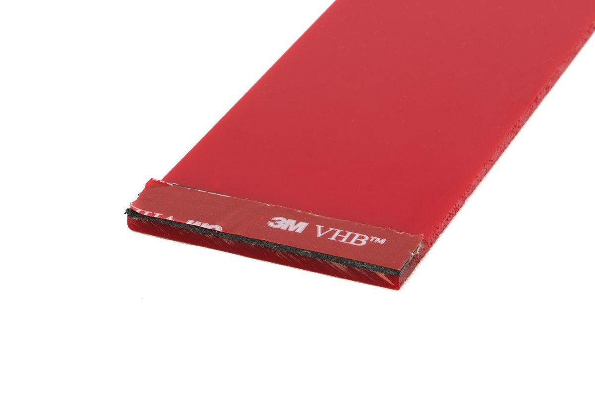 Crossmember Acrylic Accent; Red 89100
