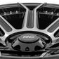 Rough Country 89 Series Wheel Black Machined Gun Metal 17x9 5x4.5 -12mm 89170913