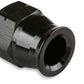 Mr. Gasket Aluminum Tube Adapter 6 AN Male AN To 3/8 Inch Tubing Black 892006-BL