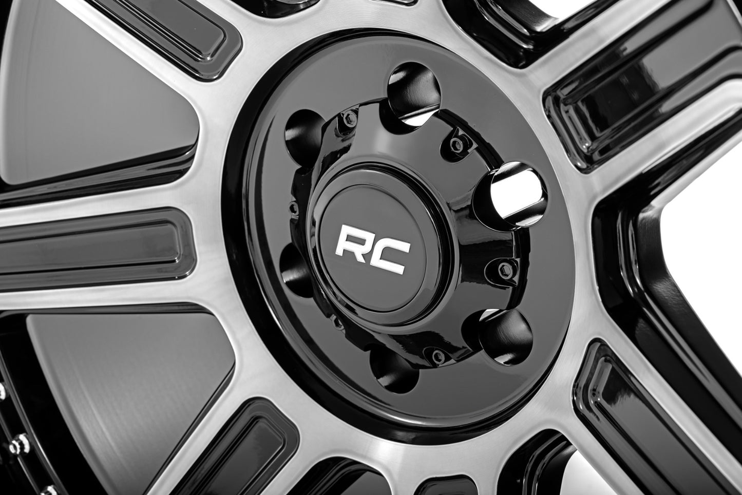 Rough Country 89 Series Wheel Black Machined Gunmetal 20x9 6x5.5 +18mm 89200912