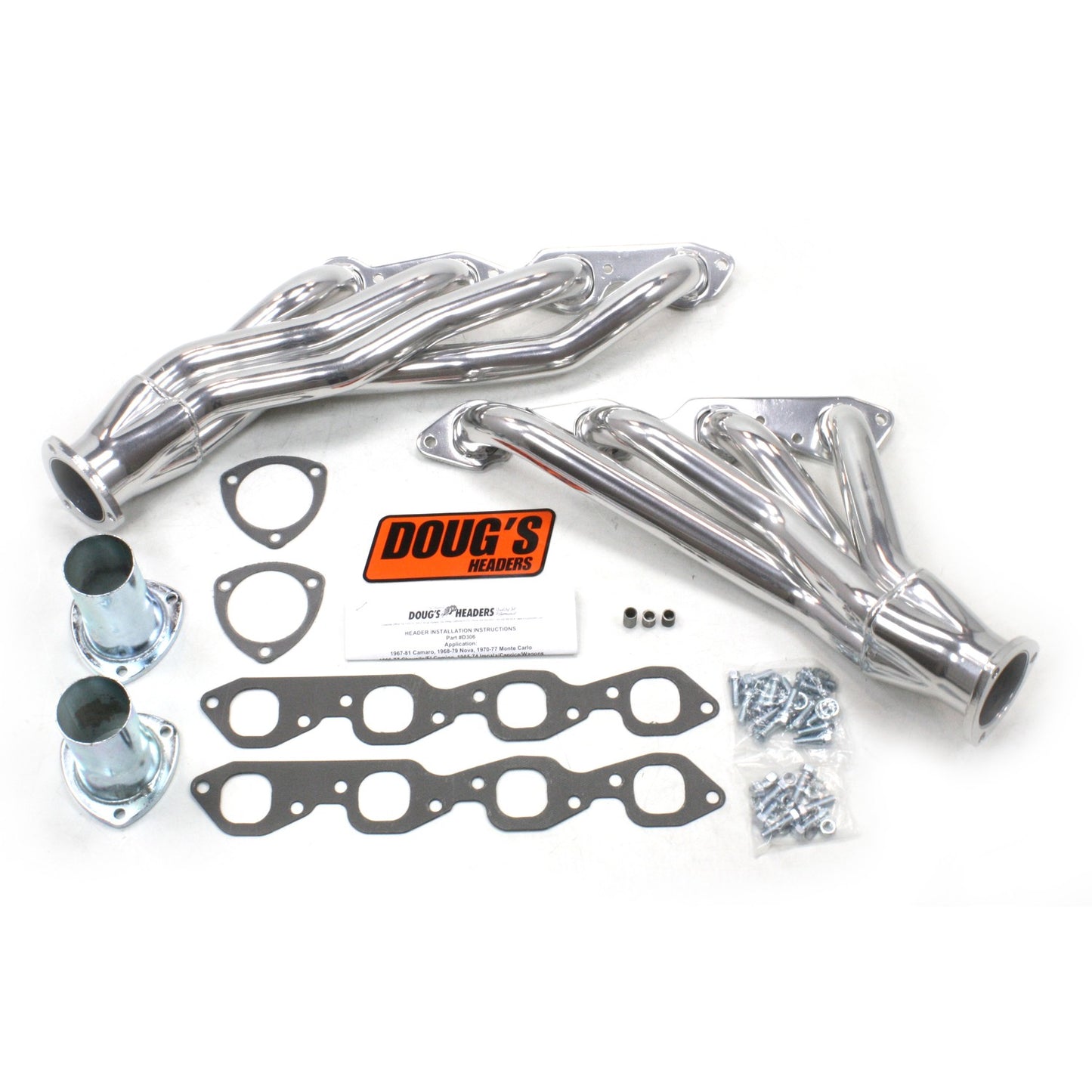 Mid-Length Headers for 64-77 GM F G/A Body 396-502 BBC 1-3/4in Primary D306