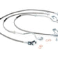 Fits Ford F-250/F-350 SD (99-04) Brake Lines; S/S; FR & RR; 4-6" Lift; 89717