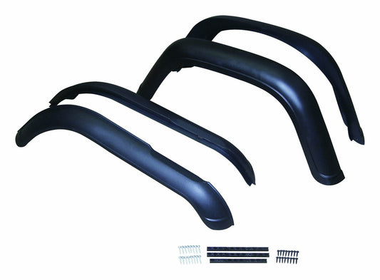 Vintage - Plastic Black Fender Flare Kit - 8997109CJ8