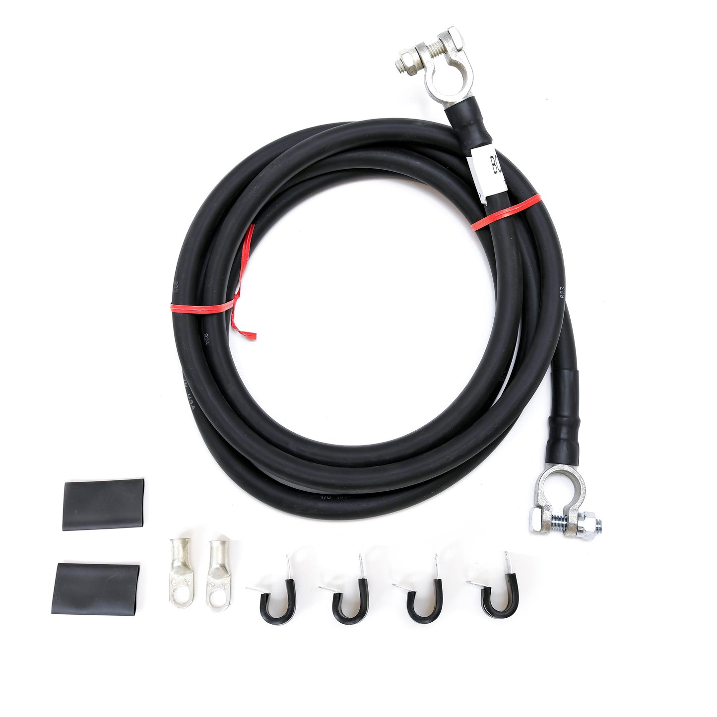 Battery Cable 1 AWG (7.3 mm) 8 FT Black 21543