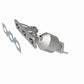 Catalytic Converter with Integrated Exhaust Manifold for HM Grade Federal / EPA Compliant Direct-Fit Manifold Catalytic