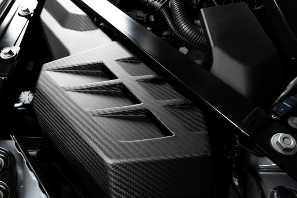 Dinan Matte Carbon Fiber Cold Air Intake for 2021-2025 BMW M2/M3/M4 D760-0063-B