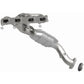 Catalytic Converter with Integrated Exhaust Manifold for HM Grade Federal / EPA Compliant Direct-Fit Manifold Catalytic