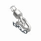 Catalytic Converter with Integrated Exhaust Manifold for HM Grade Federal / EPA Compliant Direct-Fit Manifold Catalytic