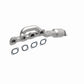 Catalytic Converter with Integrated Exhaust Manifold for HM Grade Federal / EPA Compliant Direct-Fit Manifold Catalytic