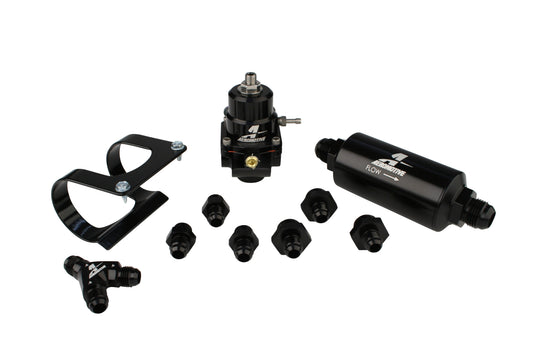 Fuel Filter Kit High Flow Fuel System Universal Fit Aeromotive 17350-BGPL