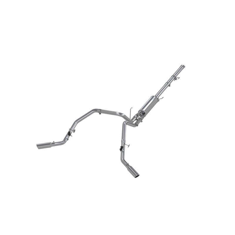 Fits 2006 Dodge Ram 1500 2 1/2in. Cat Back; Dual Split Side; AL - S5128AL - Cat Back Exhaust Car Part People