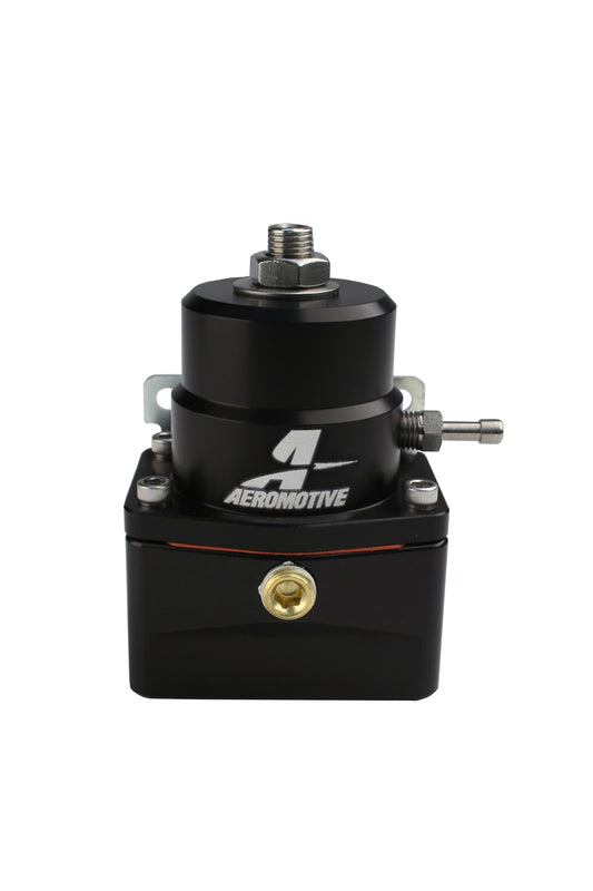 Fuel Pressure Regulator Adjustable Fuel Pressure Universal Fit Aeromotive 13114-BGPL