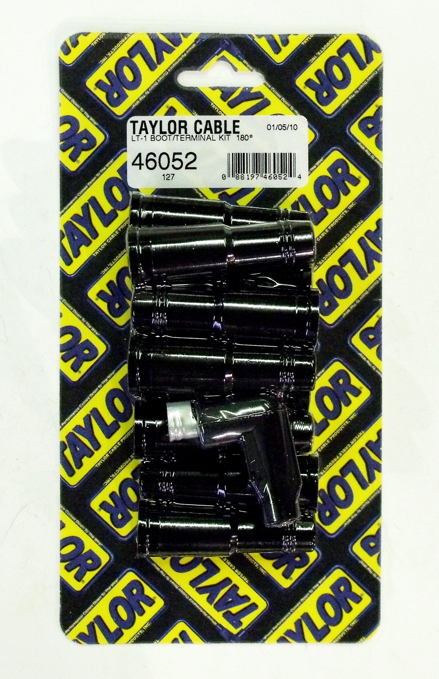 Spark Plug Wire Connector 7 - 10.4mm 180? 10 Black 46052