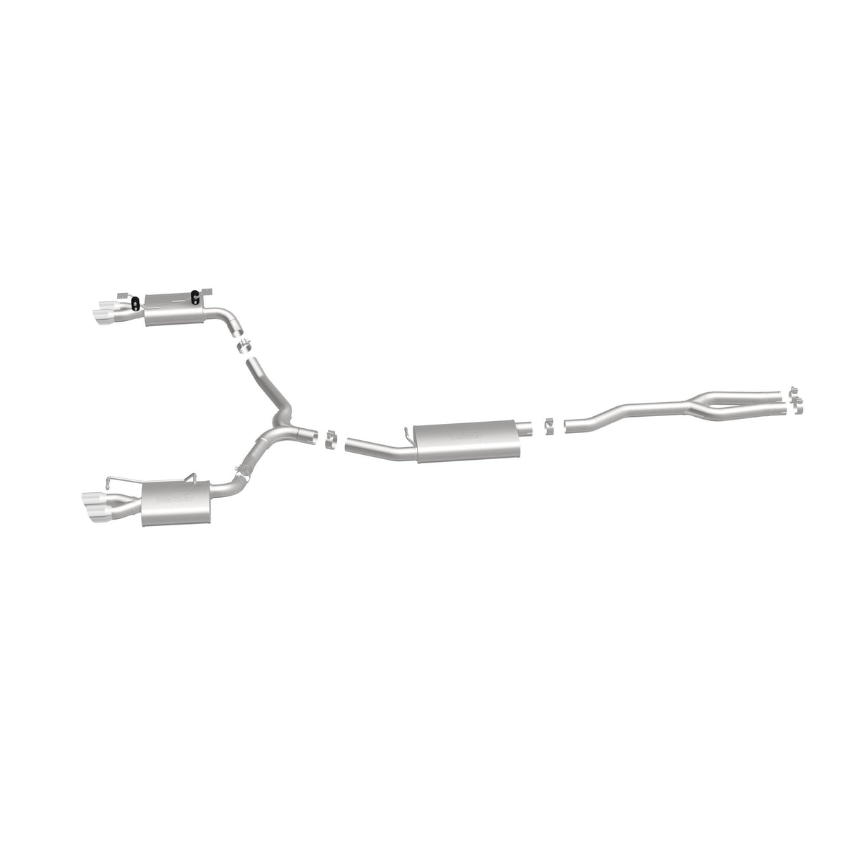 Exhaust System Kit for Street Series Cat-Back Performance Exhaust System MagnaFlow 16623