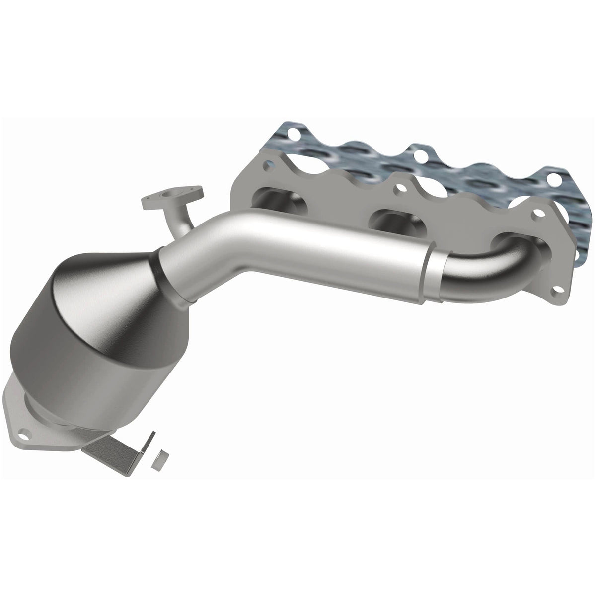 Catalytic Converter with Integrated Exhaust Manifold for HM Grade Federal / EPA Compliant Direct-Fit Manifold Catalytic