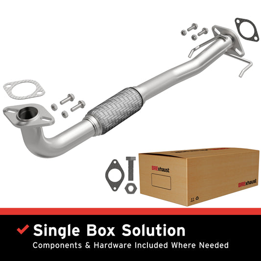 2002-2004 Mitsubishi Lancer Direct-Fit Front Pipe Kit 107-0152