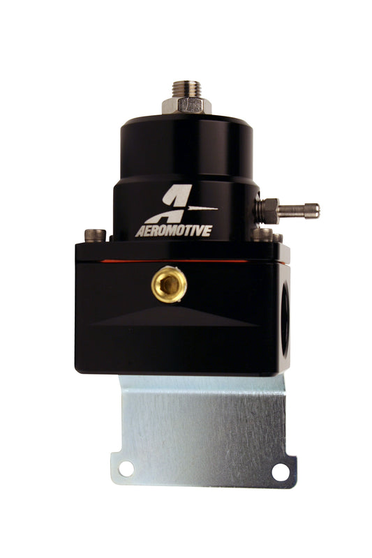 Fuel Pressure Regulator Adjustable Fuel Pressure Universal Fit Aeromotive 13128-BGPL